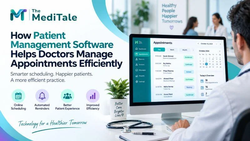 How Patient Management Software Helps Doctors Manage Appointments Efficiently